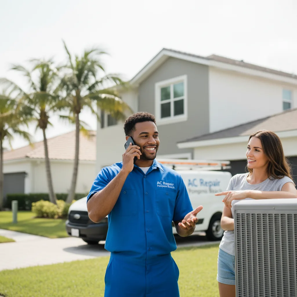 AC Repair Pompano Beach customer support in West Chester